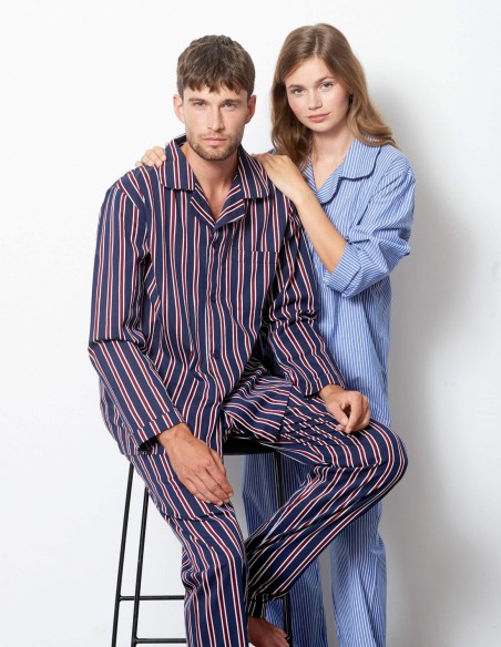Bombay Stripes Pyjama Homme Ambassador 1867