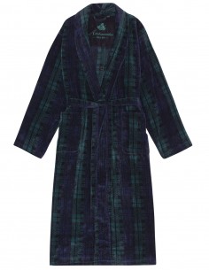 Peignoir de Bain Tartan Homme Ambassador 1867