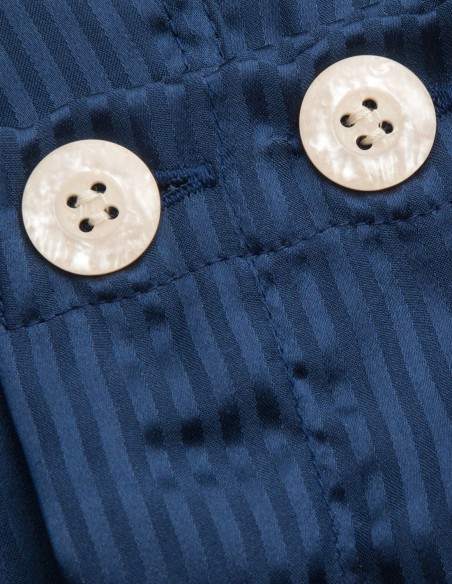 Pyjama en Soie Derek Rose Woburn Jacquard