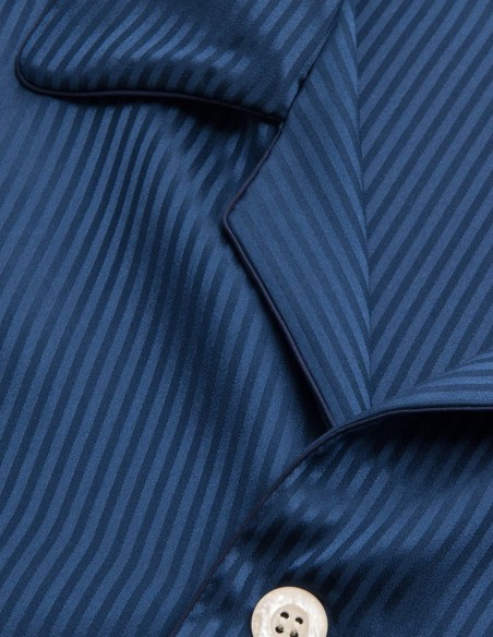 Pyjama en Soie Derek Rose Woburn Jacquard