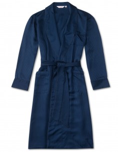 Robe de Chambre en Soie Derek Rose Woburn Jacquard