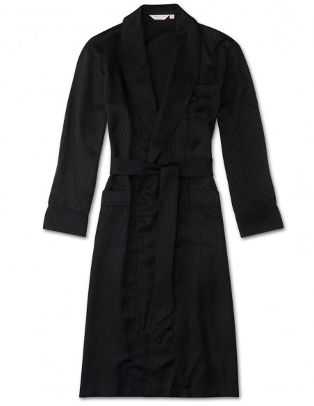 Robe de Chambre en Soie Derek Rose Woburn Jacquard