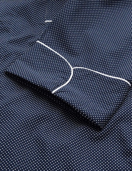 Robe de Chambre en Coton Derek Rose Plaza 21