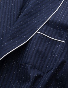 Robe de Chambre en Coton Derek Rose Royal 40 2