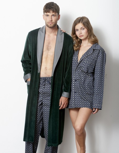 Peignoir de Bain Velours Davos Ambassador 1867