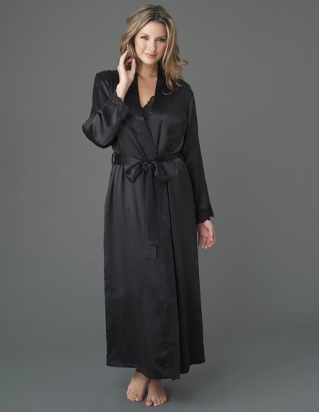 Robe de Chambre en Soie Indulgence
