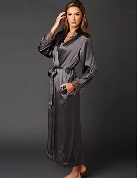 Peignoir en Soie Silk Evening