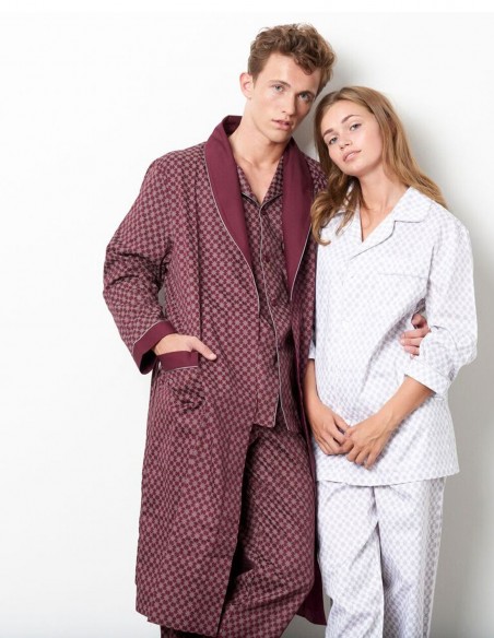 Robe de Chambre Coton Fin Megeve Ambassador 1867